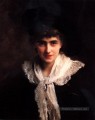 Portrait d’une femme Gentlewoman Gustave Jean Jacquet